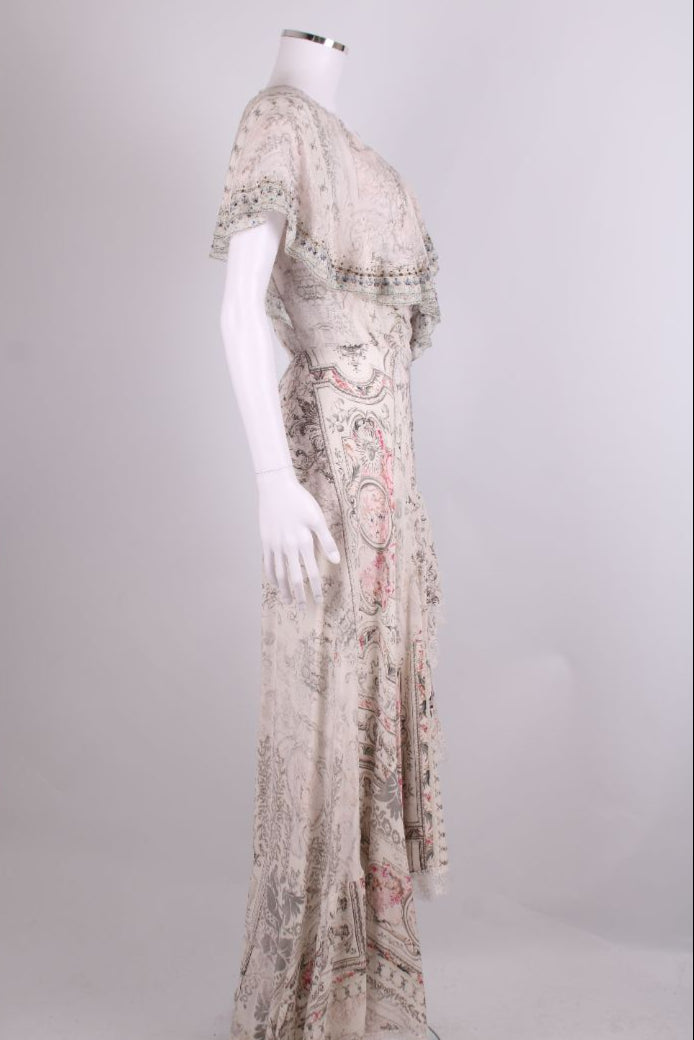 Camilla Dress White Print S