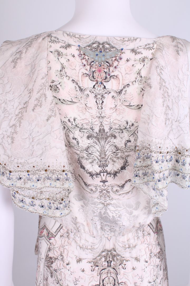 Camilla Dress White Print S