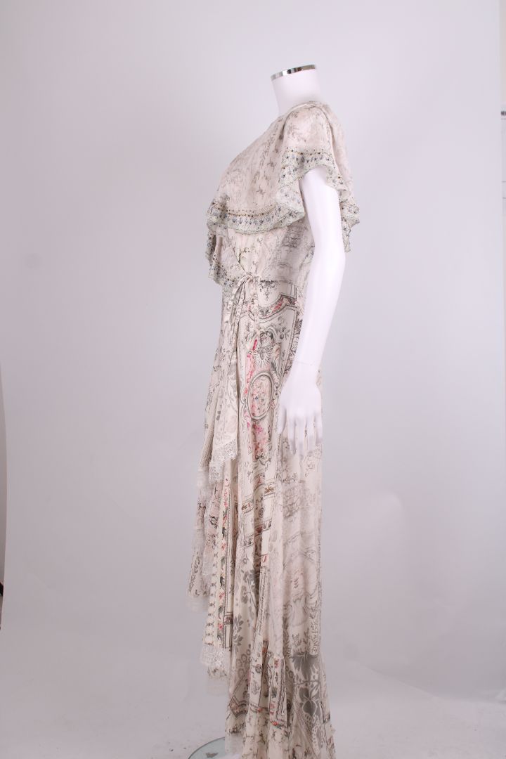 Camilla Dress White Print S