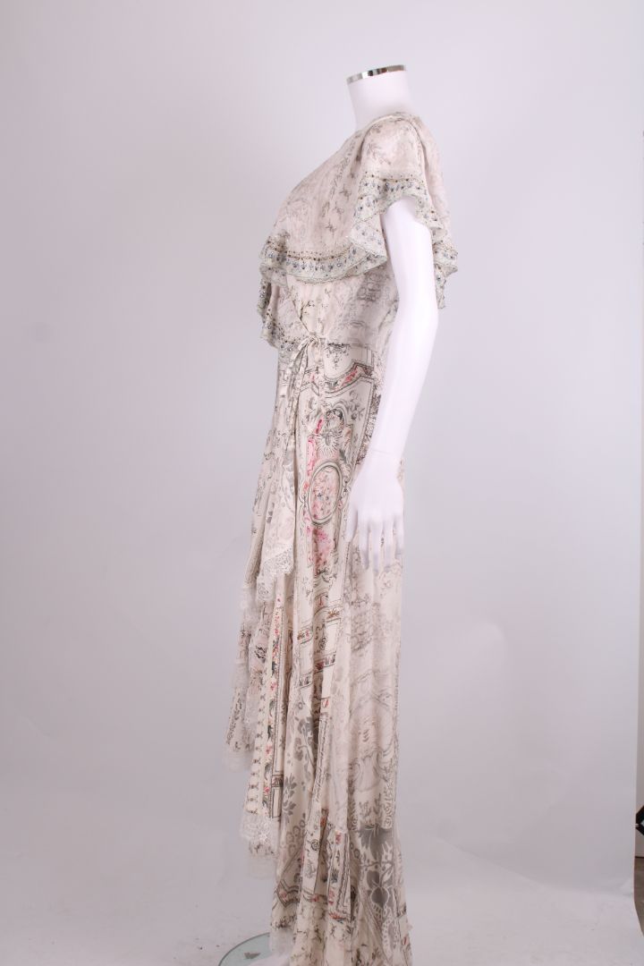 Camilla Dress White Print S