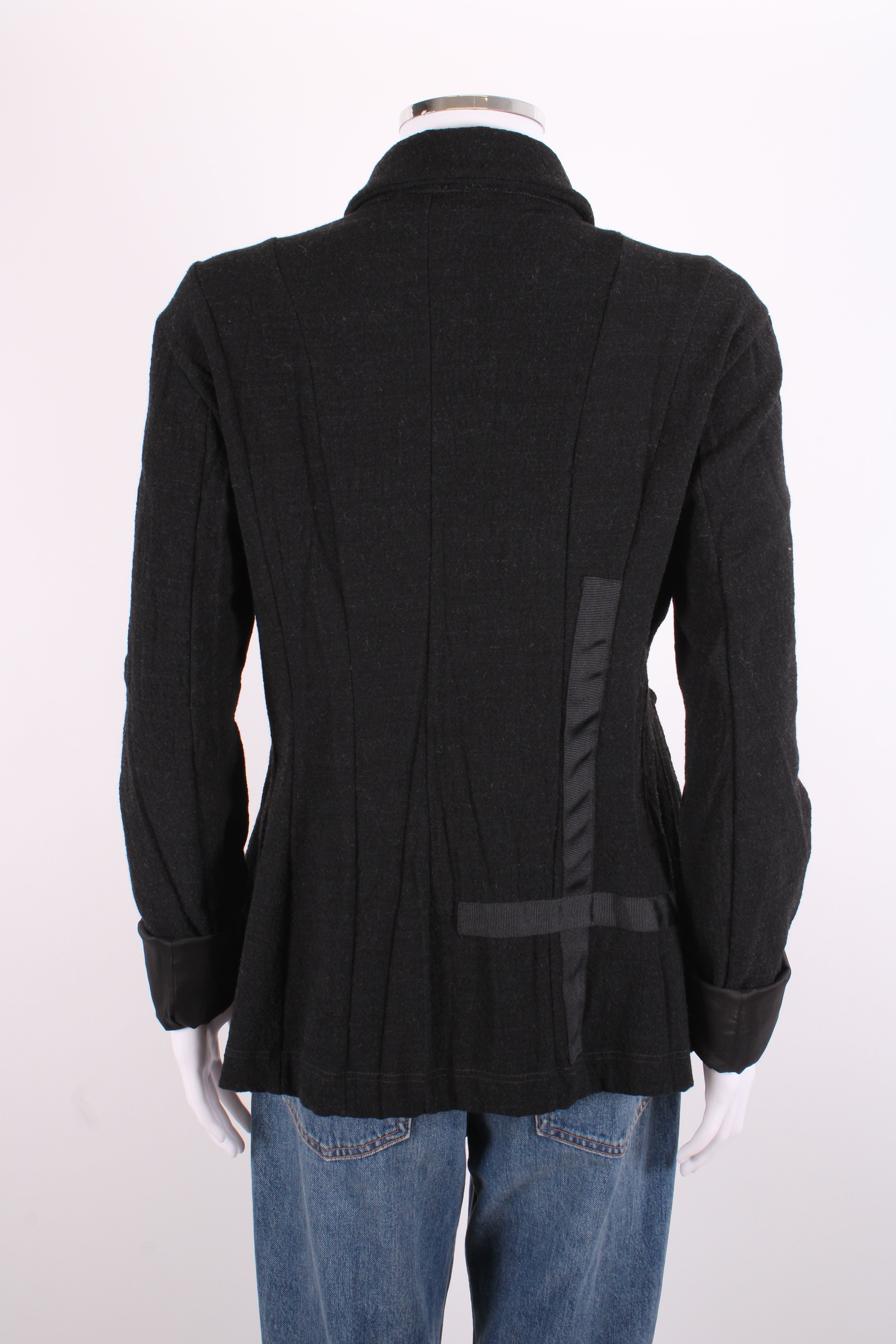 Rundholz wool Jacket Black/Grey S