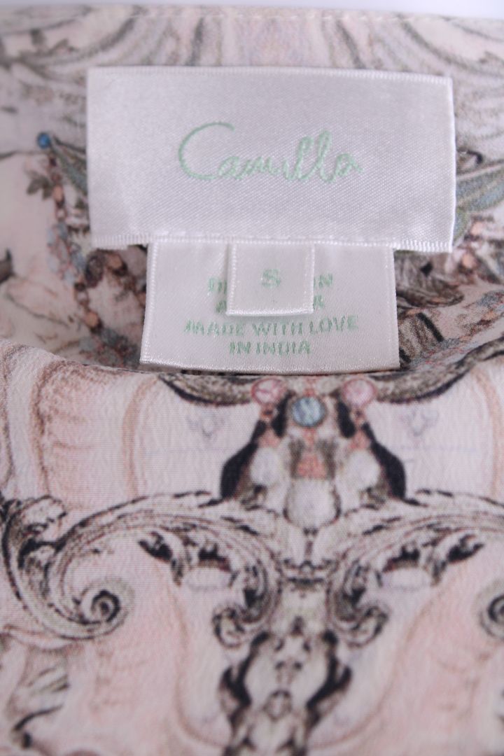 Camilla Dress White Print S