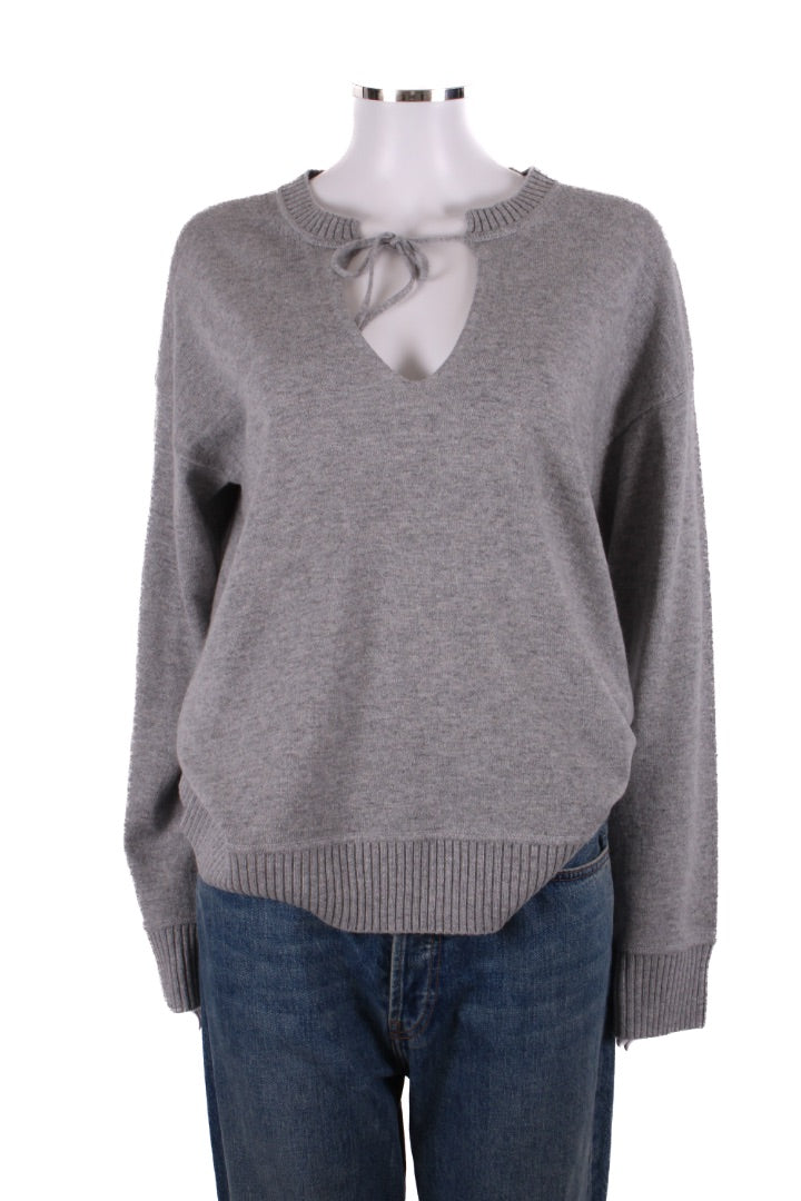 Chinti & Parker L/S Cashmere Jumper Grey M