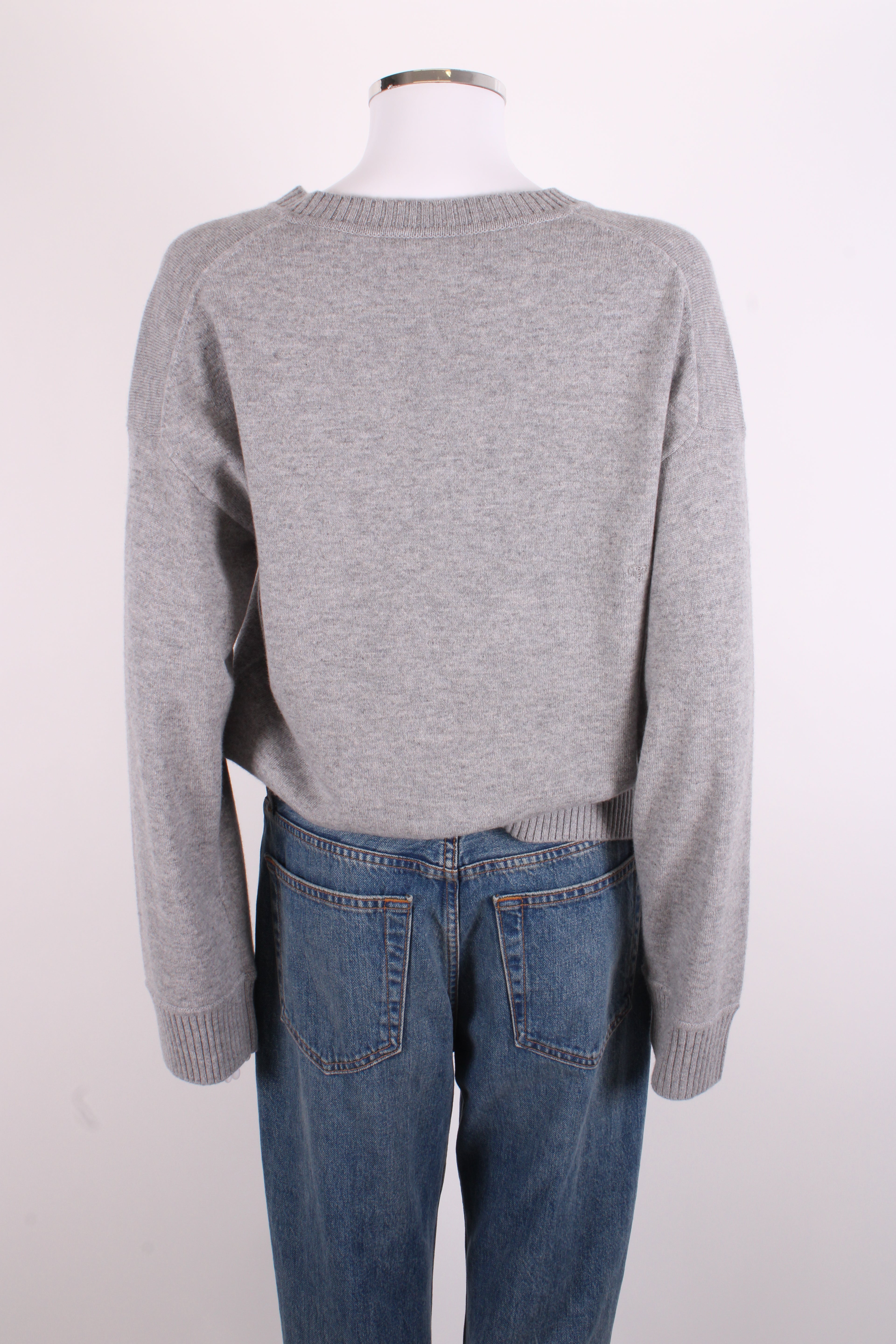 Chinti & Parker L/S Cashmere Jumper Grey M