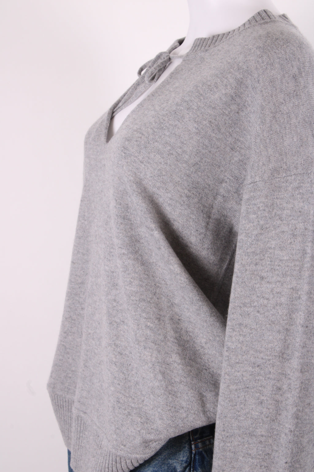 Chinti & Parker L/S Cashmere Jumper Grey M