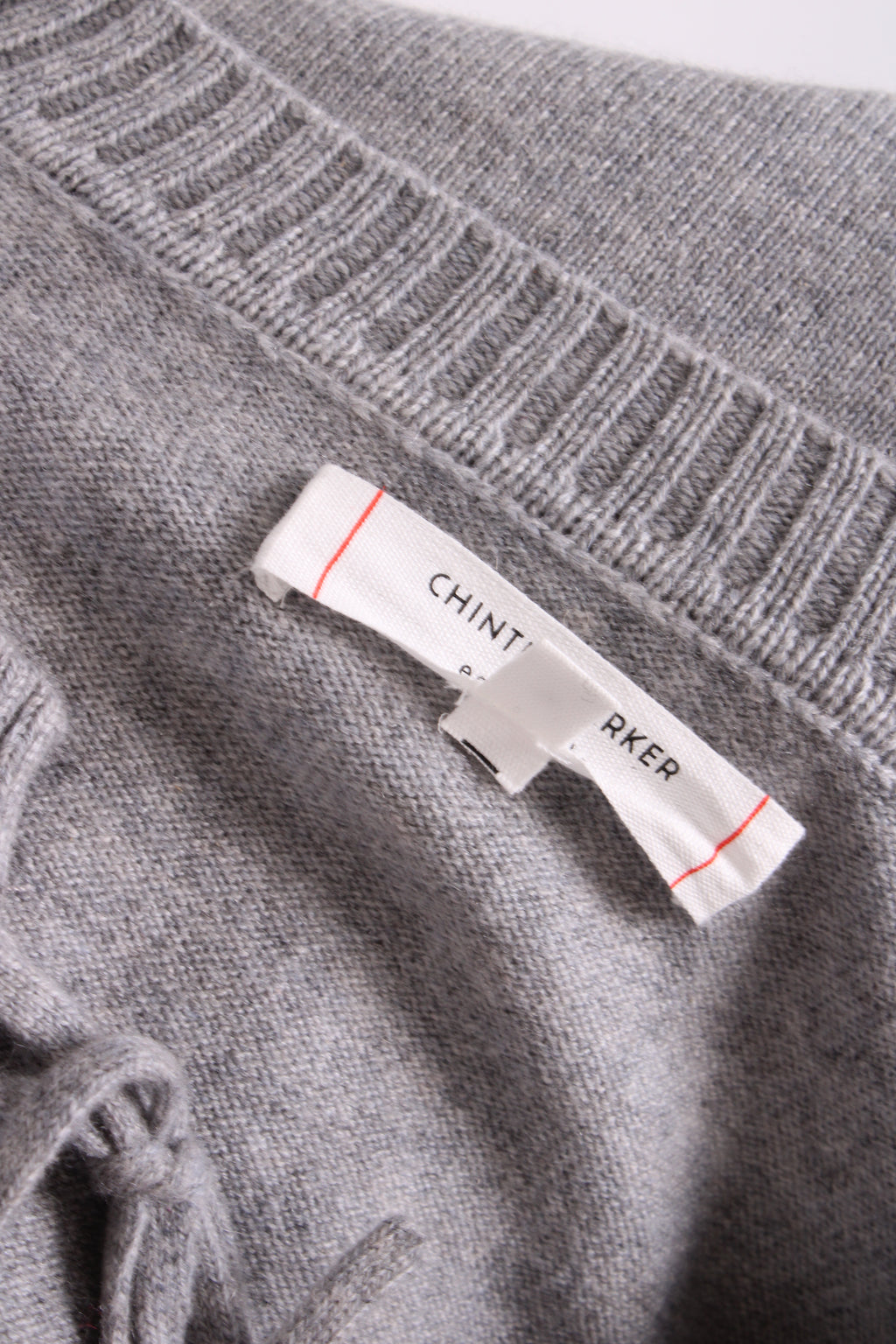 Chinti & Parker L/S Cashmere Jumper Grey M