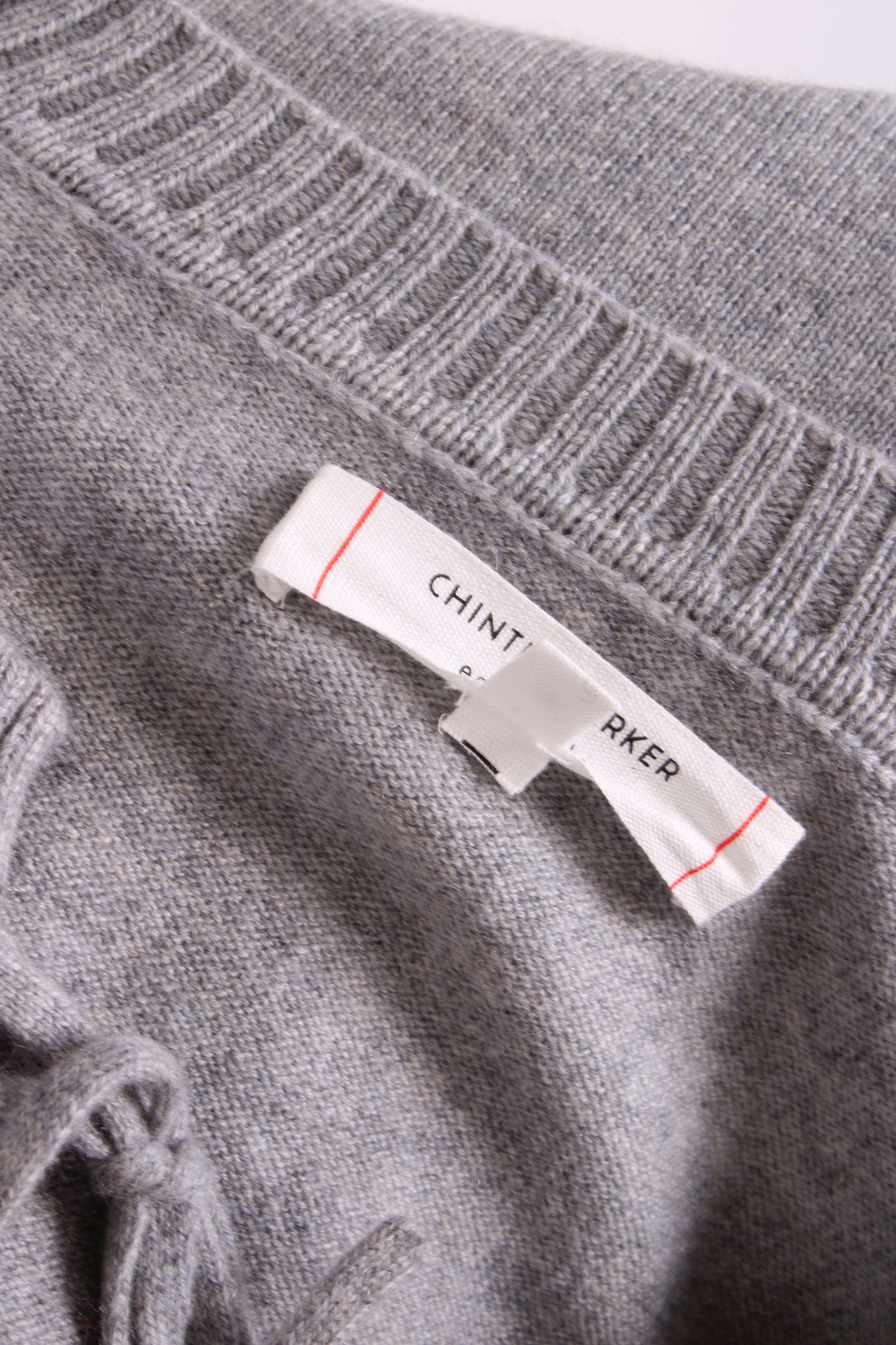 Chinti & Parker L/S Cashmere Jumper Grey M