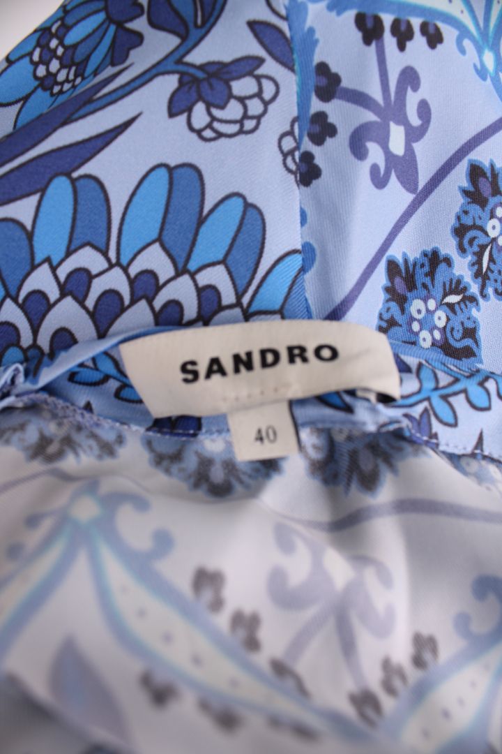 Sandro Dress Blue 12