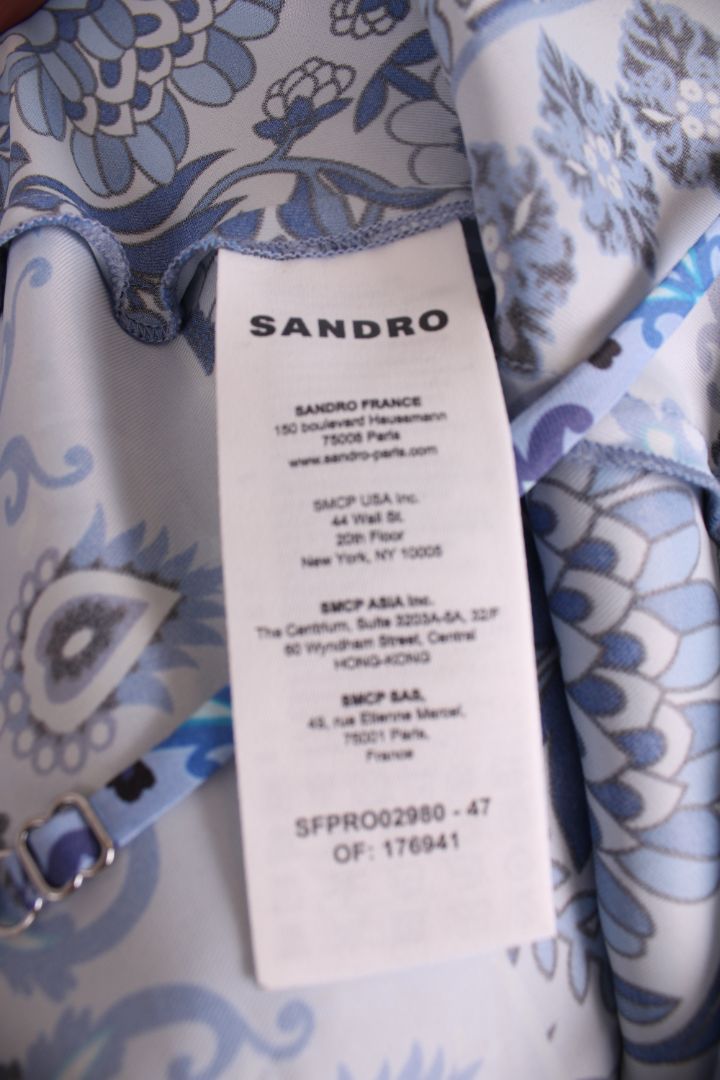 Sandro Dress Blue 12