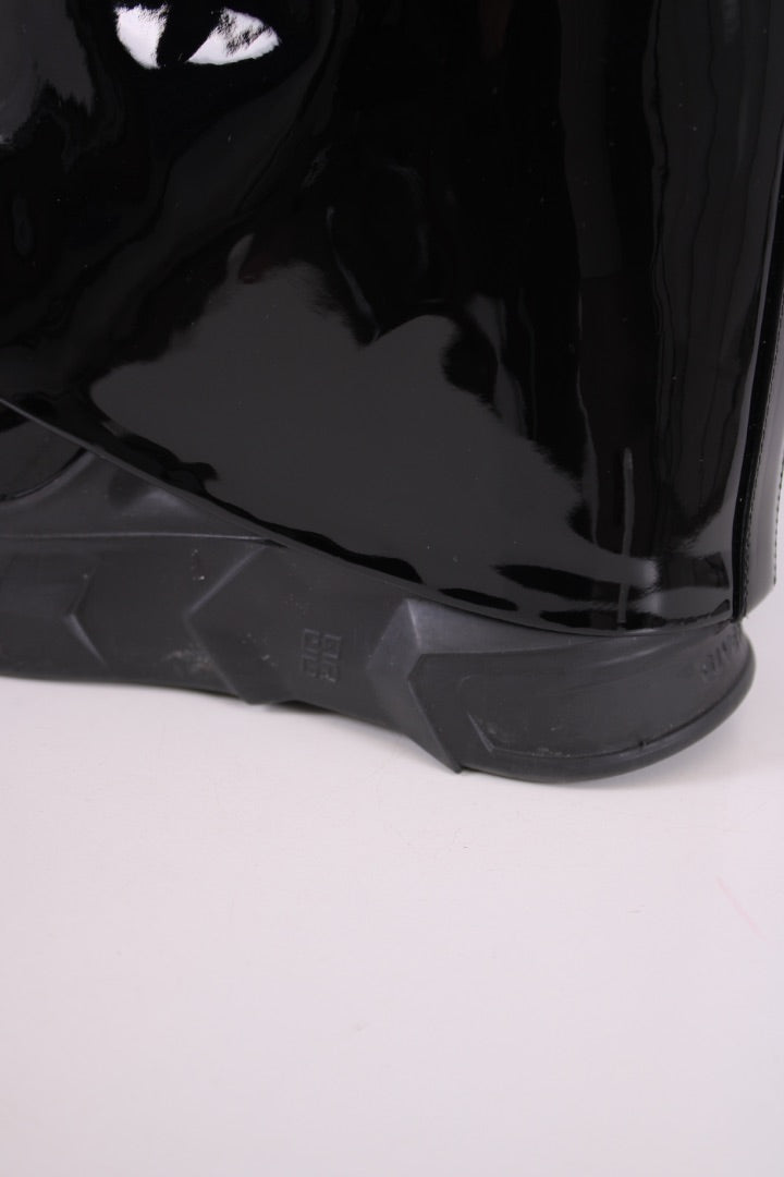 Givenchy boots kneehigh rubber Black 37