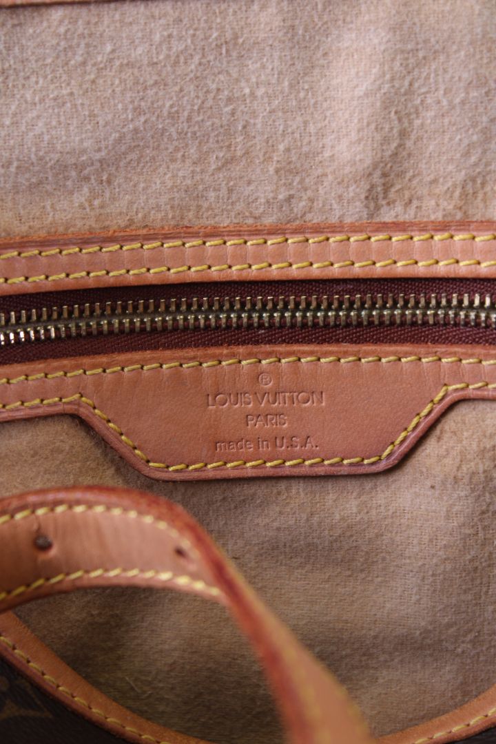 Louis Vuitton Tote Bag bucket GM Handbag Brown Monogram