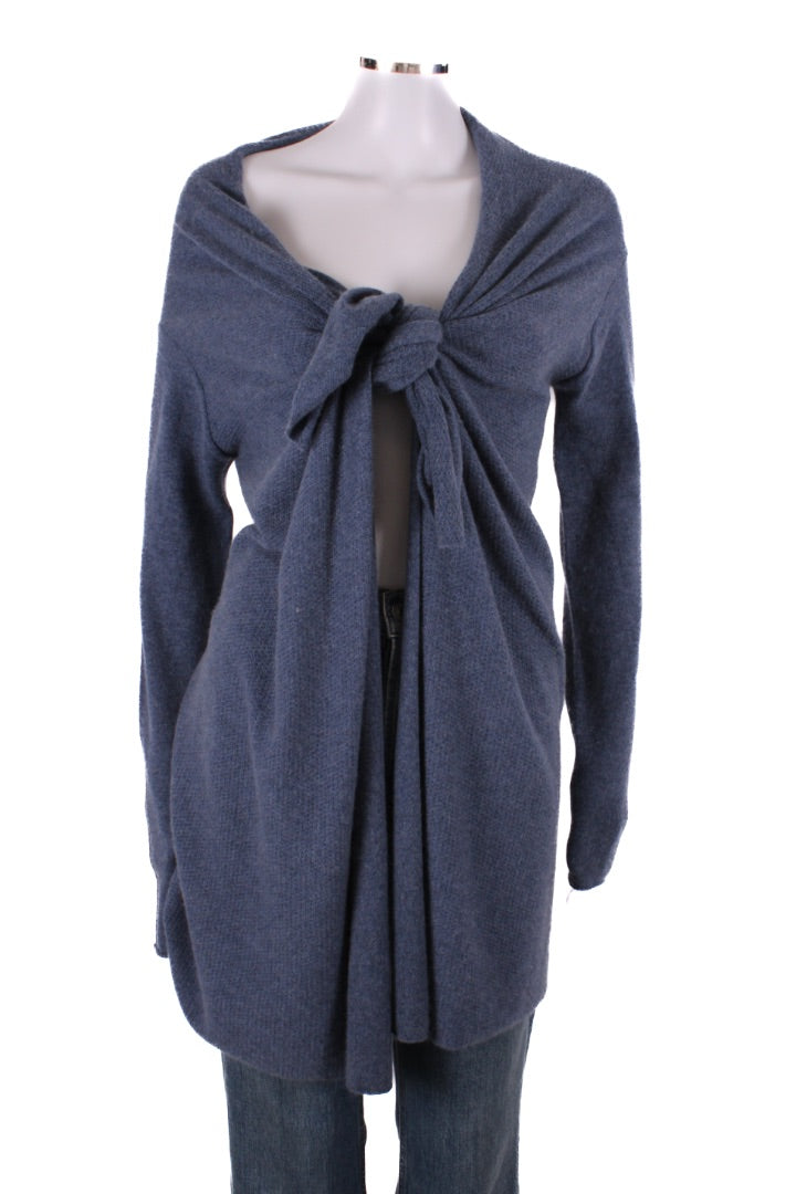 Zadig & Voltaire Cashmere Waterfall Cardigan Blue OS