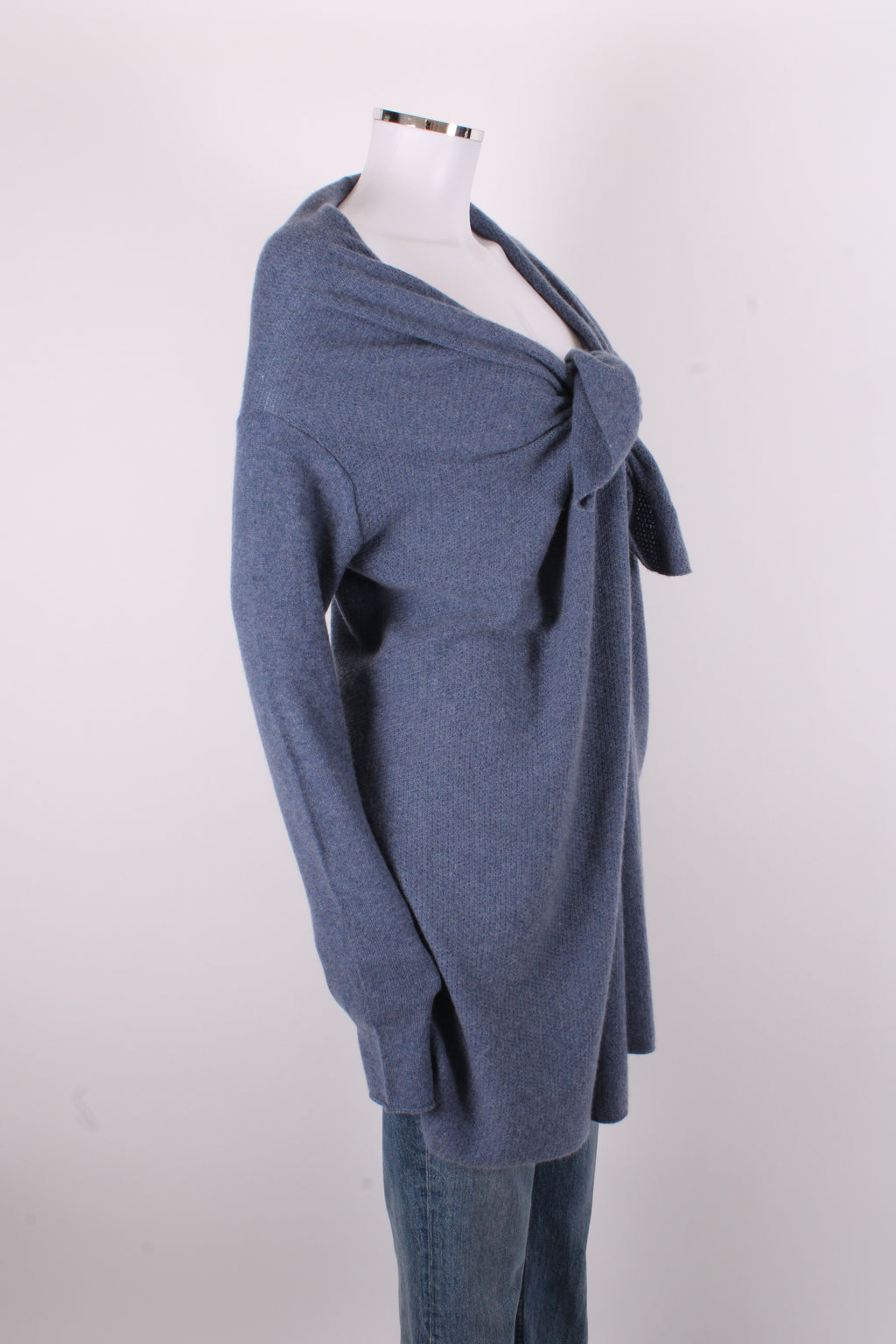 Zadig & Voltaire Cashmere Waterfall Cardigan Blue OS