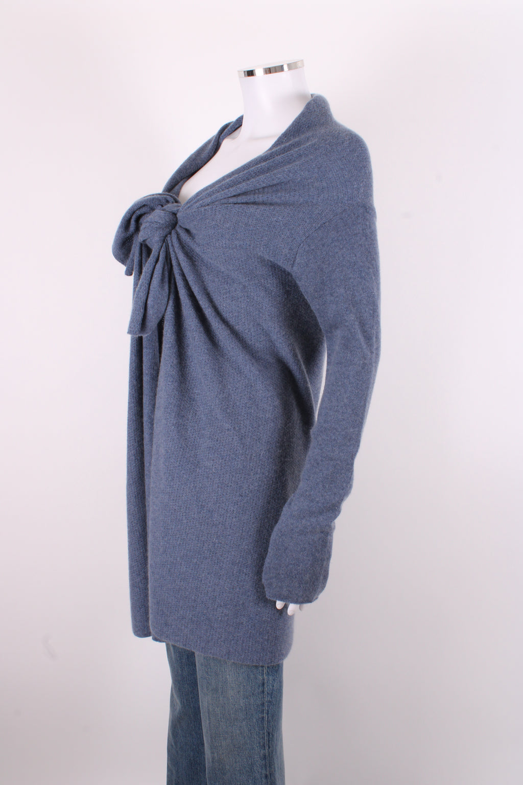 Zadig & Voltaire Cashmere Waterfall Cardigan Blue OS
