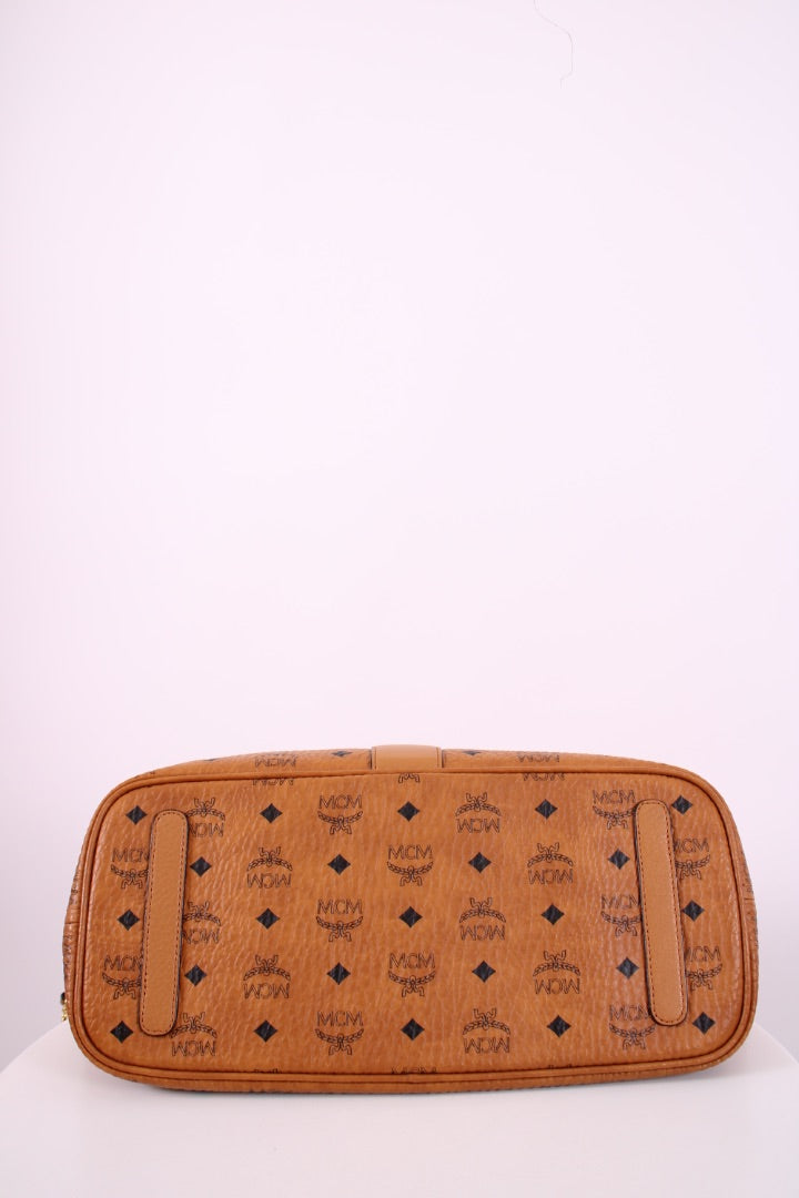 Tan Liz reversible shopper