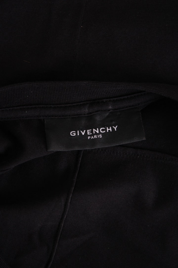Givenchy Square Silk Layered T-shirt Black/ Red XL