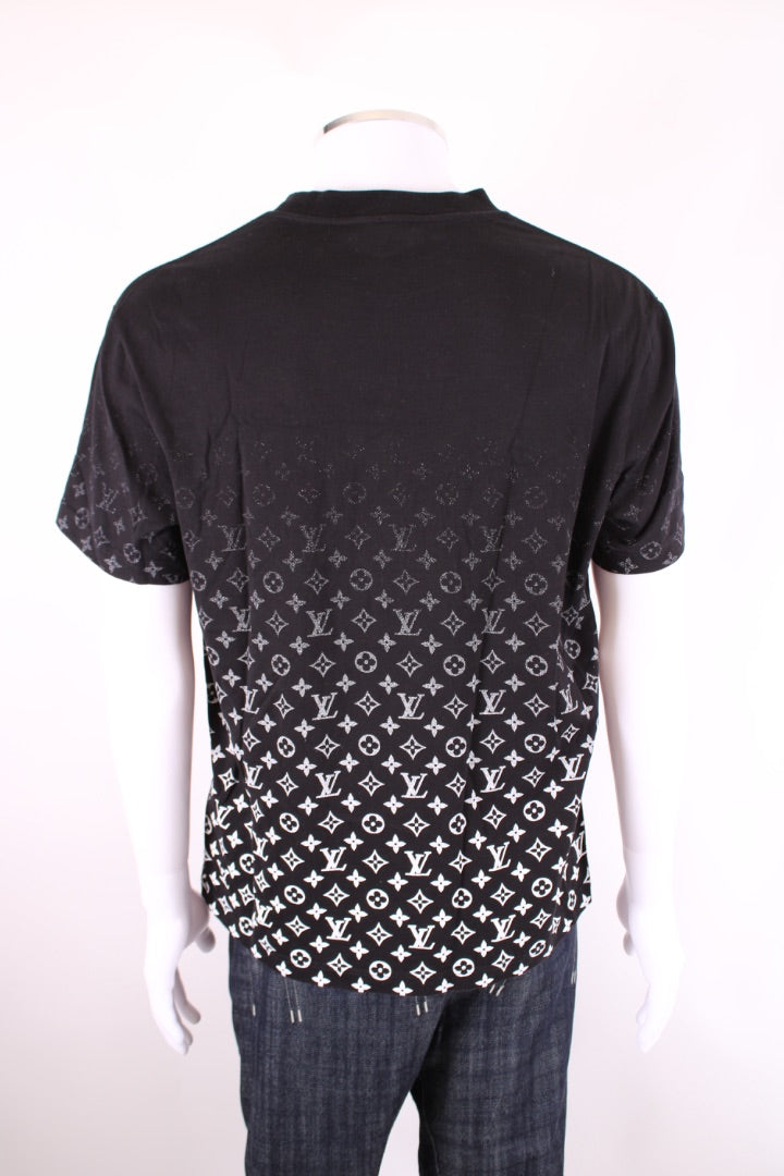 Louis Vuitton Monogram Gradient T-shirt Black XL