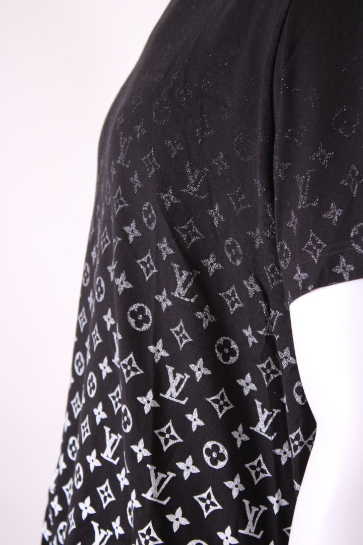Louis Vuitton Monogram Gradient T-shirt Black XL