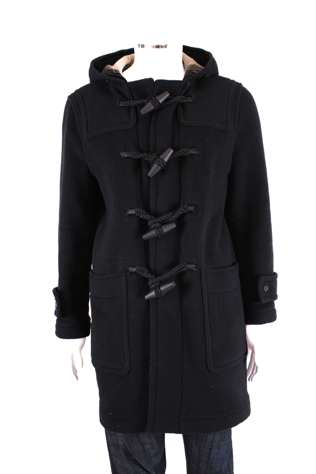 Burberry Duffle Coat Black M