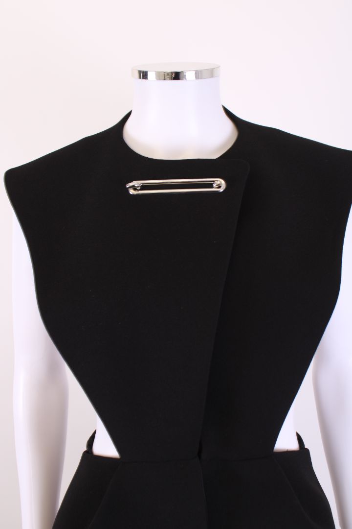 Balenciaga Waistcoat halter neck Black s