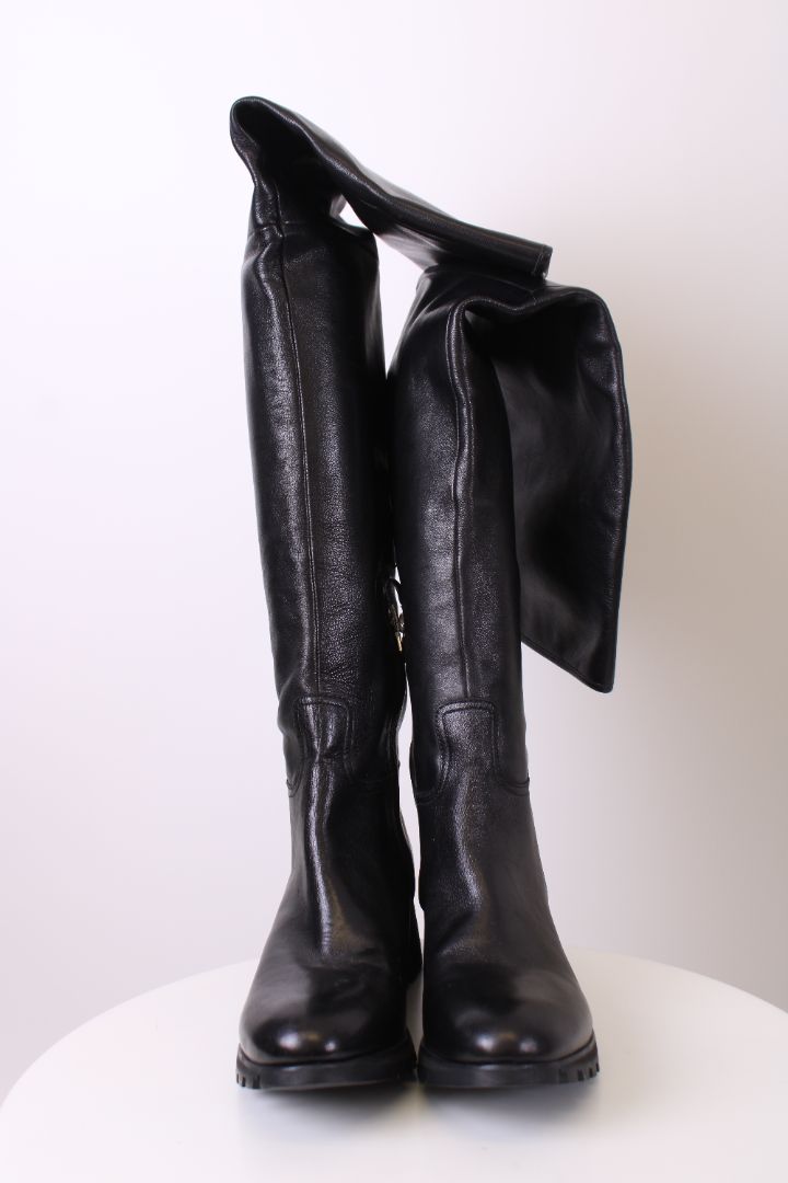Prada Long Boots Black 40