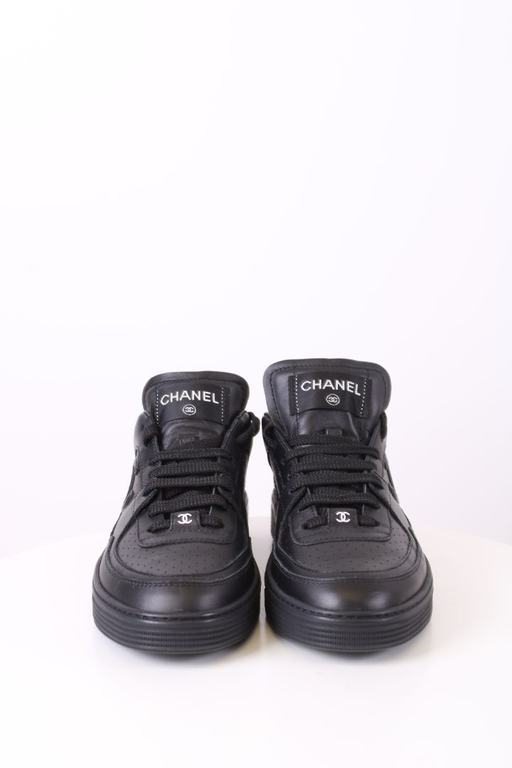 Chanel Shoes Black 38.5