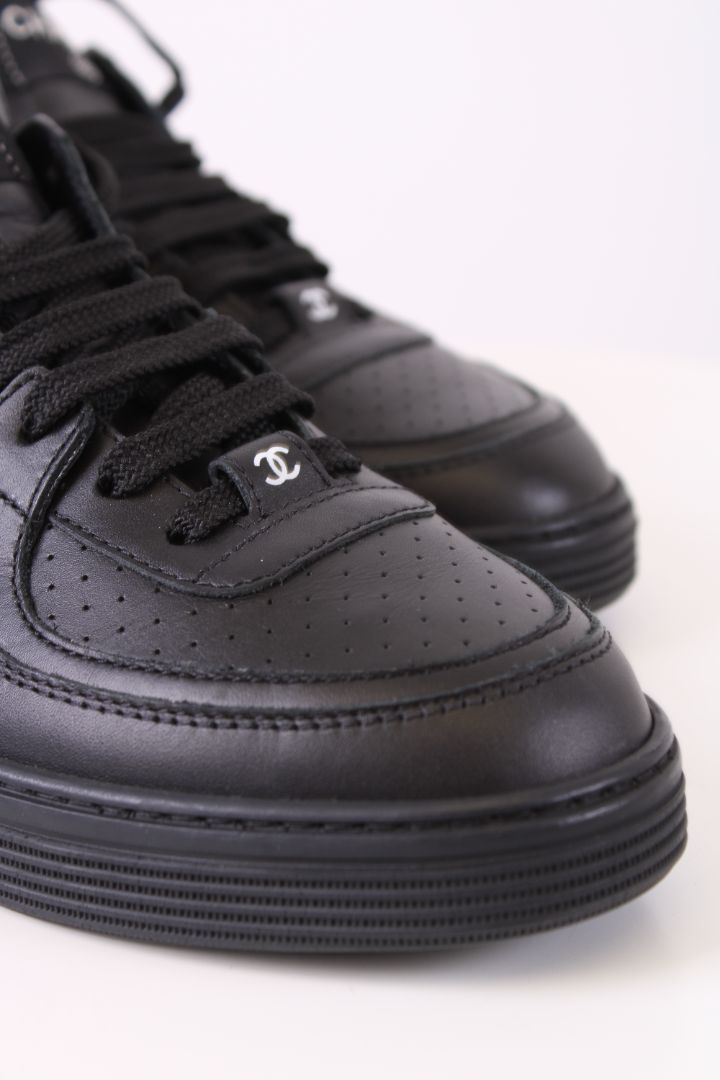 Chanel Shoes Black 38.5