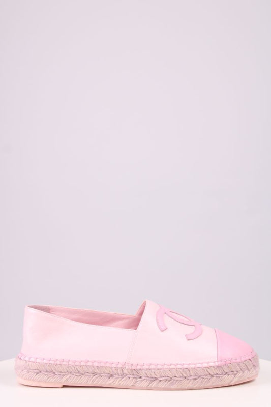 Chanel CC Espadrilles Pink 41