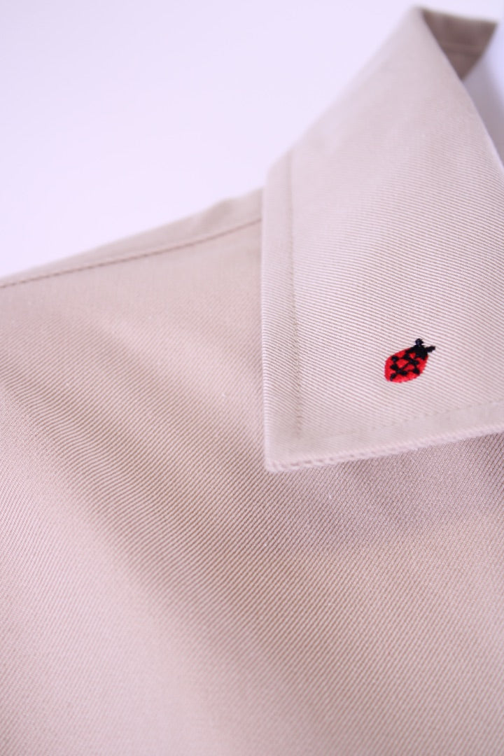Axel Arigato Embroidered Shirt/ Trouser Co-ord Cream L