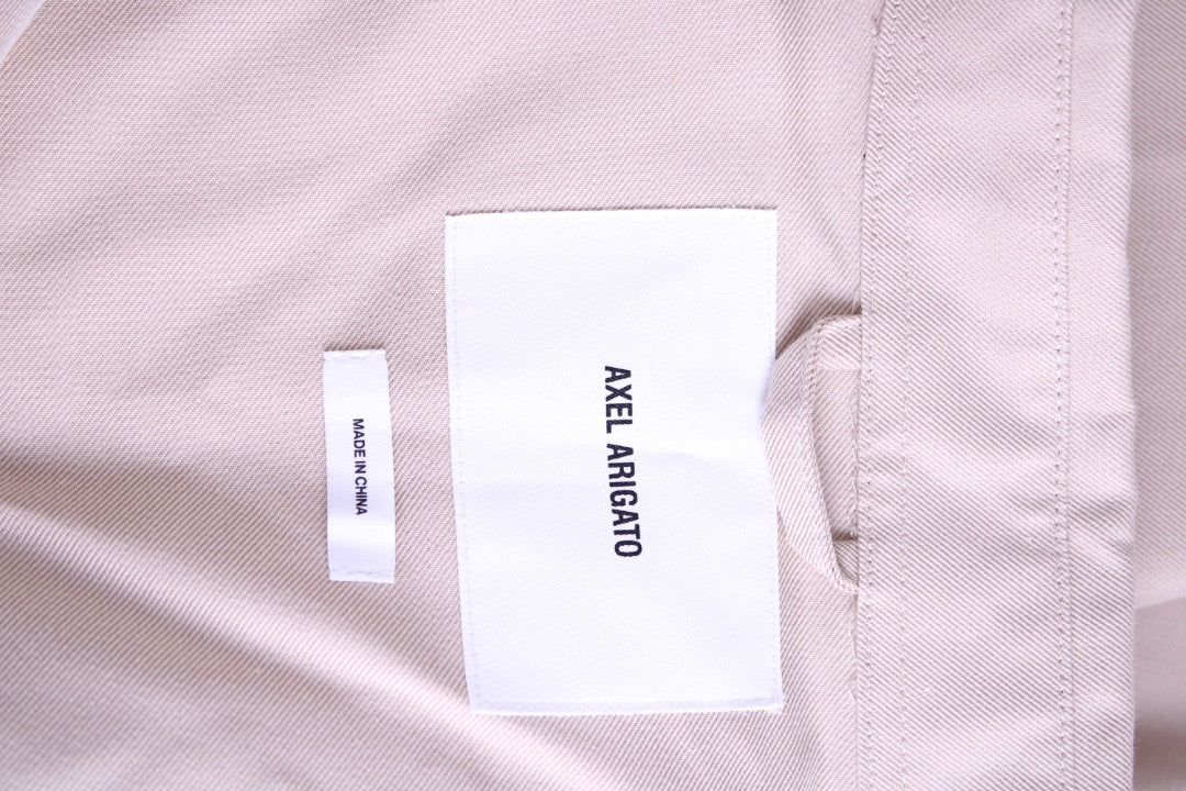 Axel Arigato Embroidered Shirt/ Trouser Co-ord Cream L