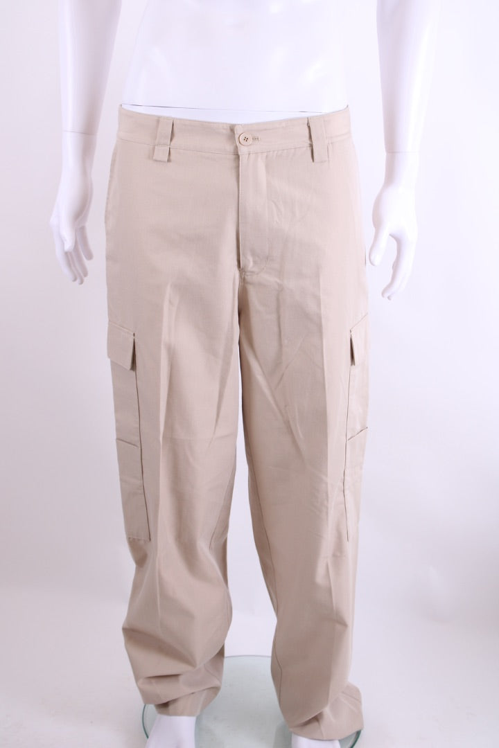 Axel Arigato Embroidered Shirt/ Trouser Co-ord Cream L