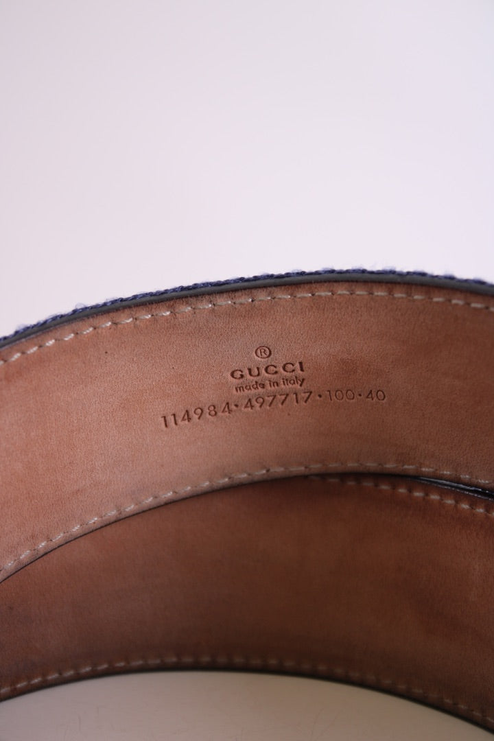 Gucci Belts Blue 40