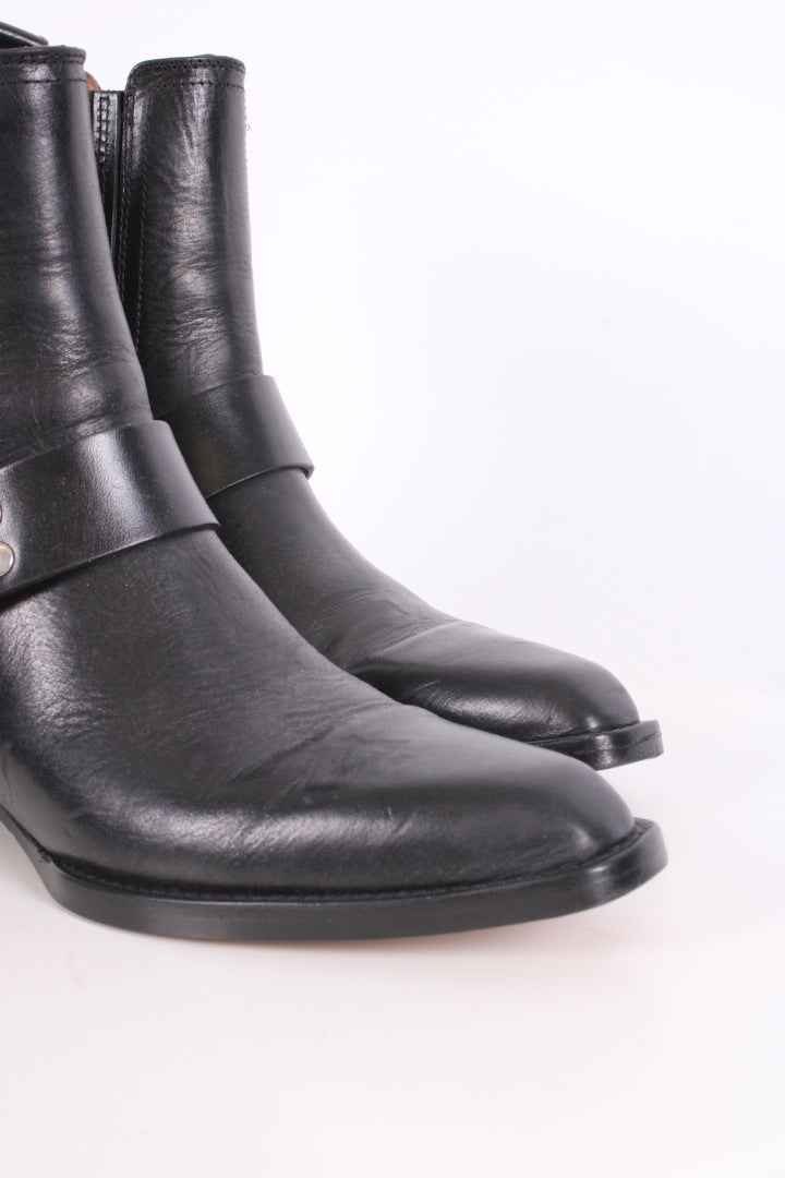 Paris Texas Helena Biker Ankle Boots Black 37.5