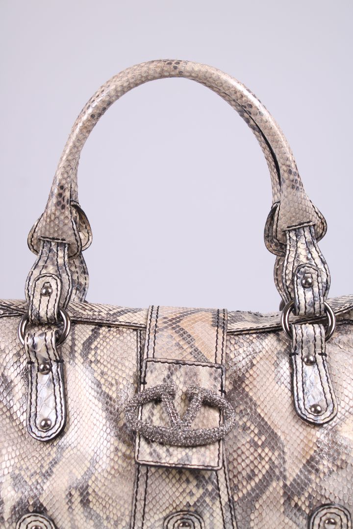 Valentino Catch Crystal Python