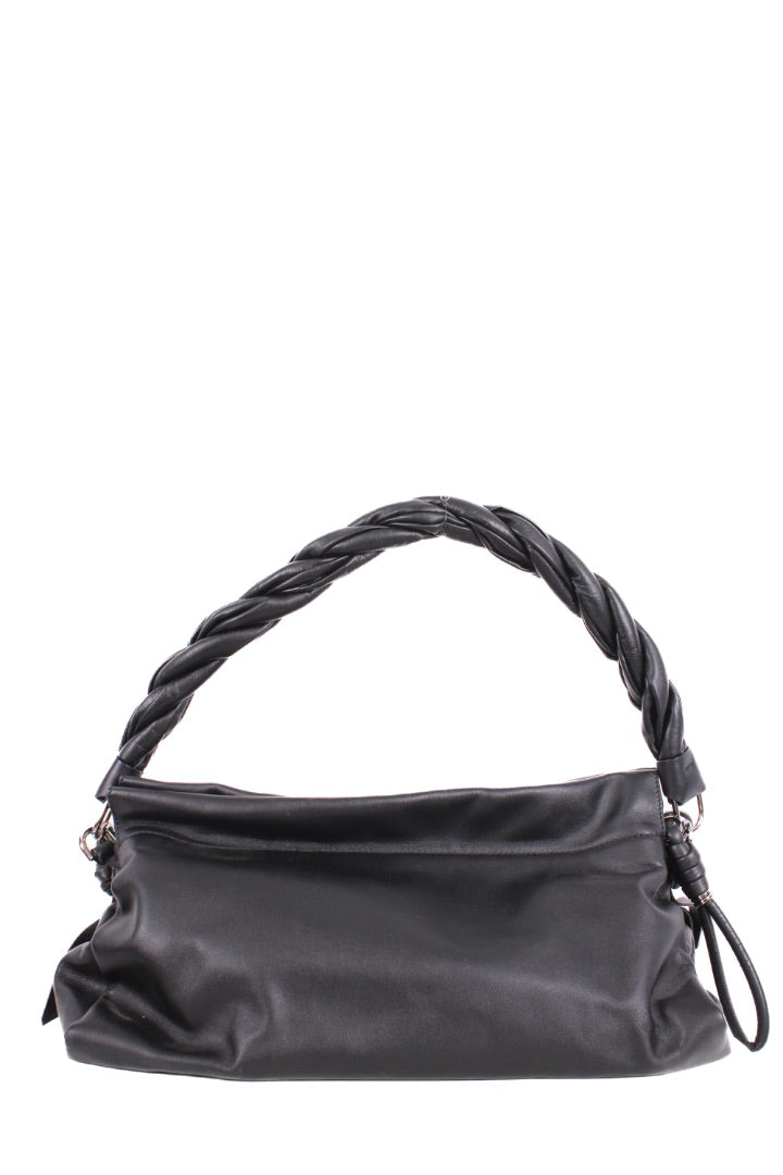 Givenchy ID93 Twisted Handle Handbag Black Large