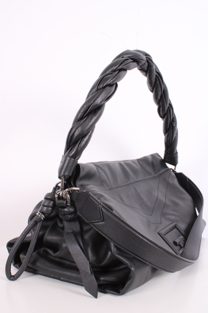 Givenchy ID93 Twisted Handle Handbag Black Large