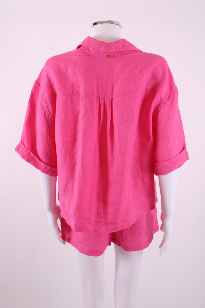 PQ 2 piece co ord shorts /top Pink M/L