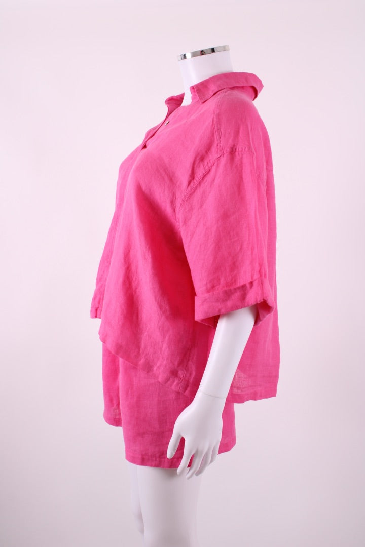 PQ 2 piece co ord shorts /top Pink M/L
