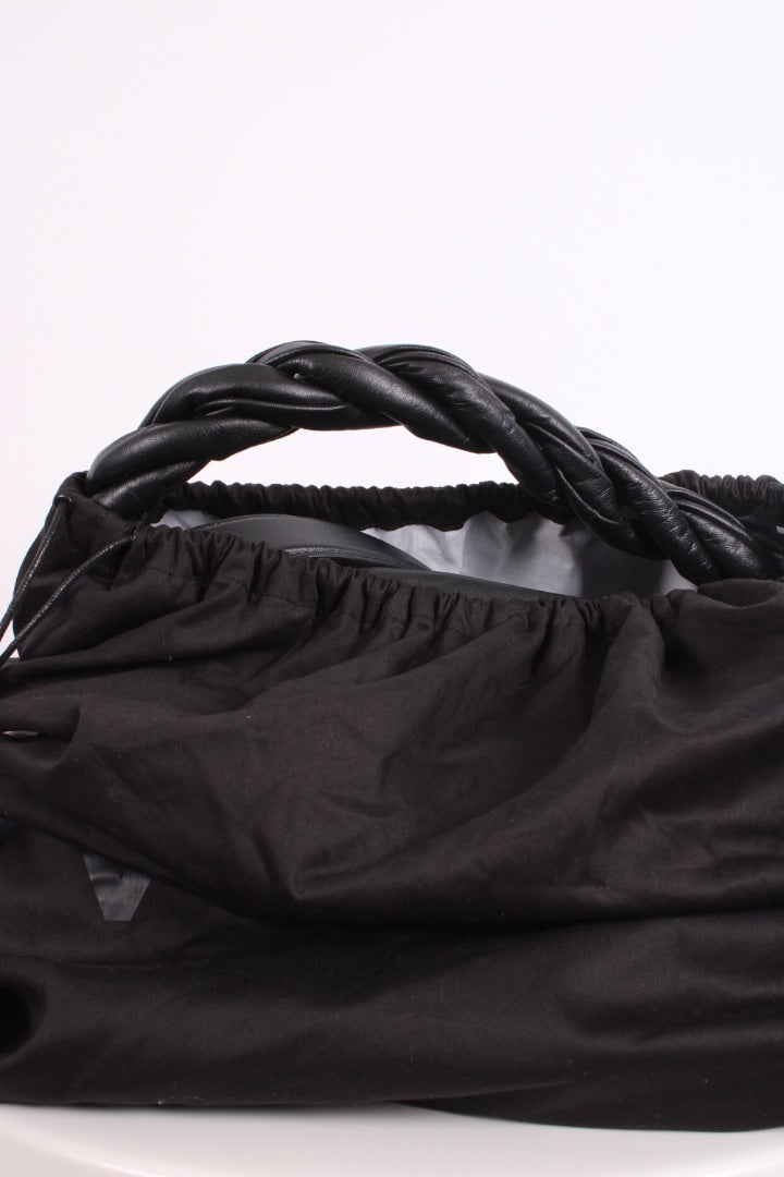 Givenchy ID93 Twisted Handle Handbag Black Large