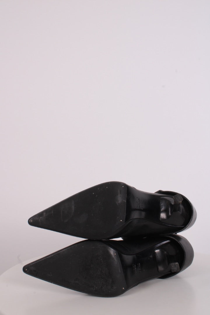 Gucci Ankle Boot Heels Black 5.5