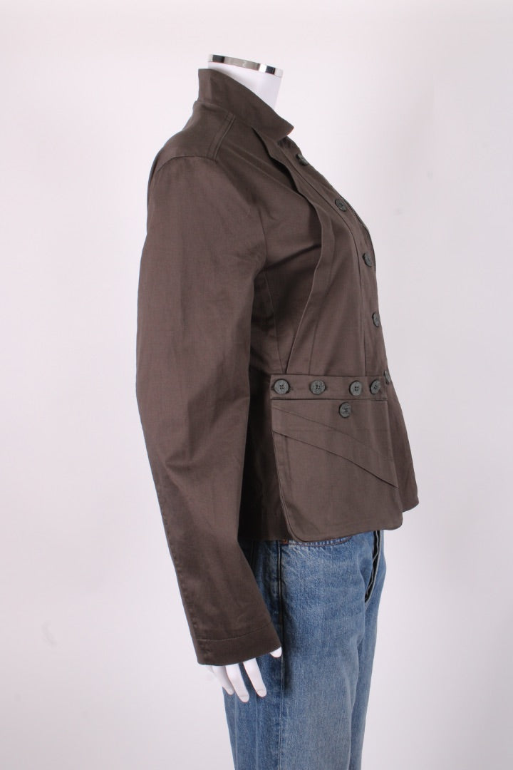 Lotus Eaters Detachable Pocket Jacket Green S