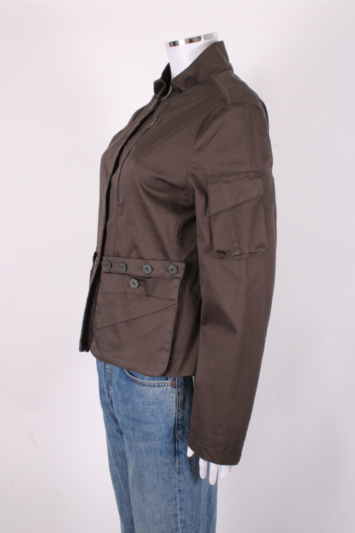 Lotus Eaters Detachable Pocket Jacket Green S