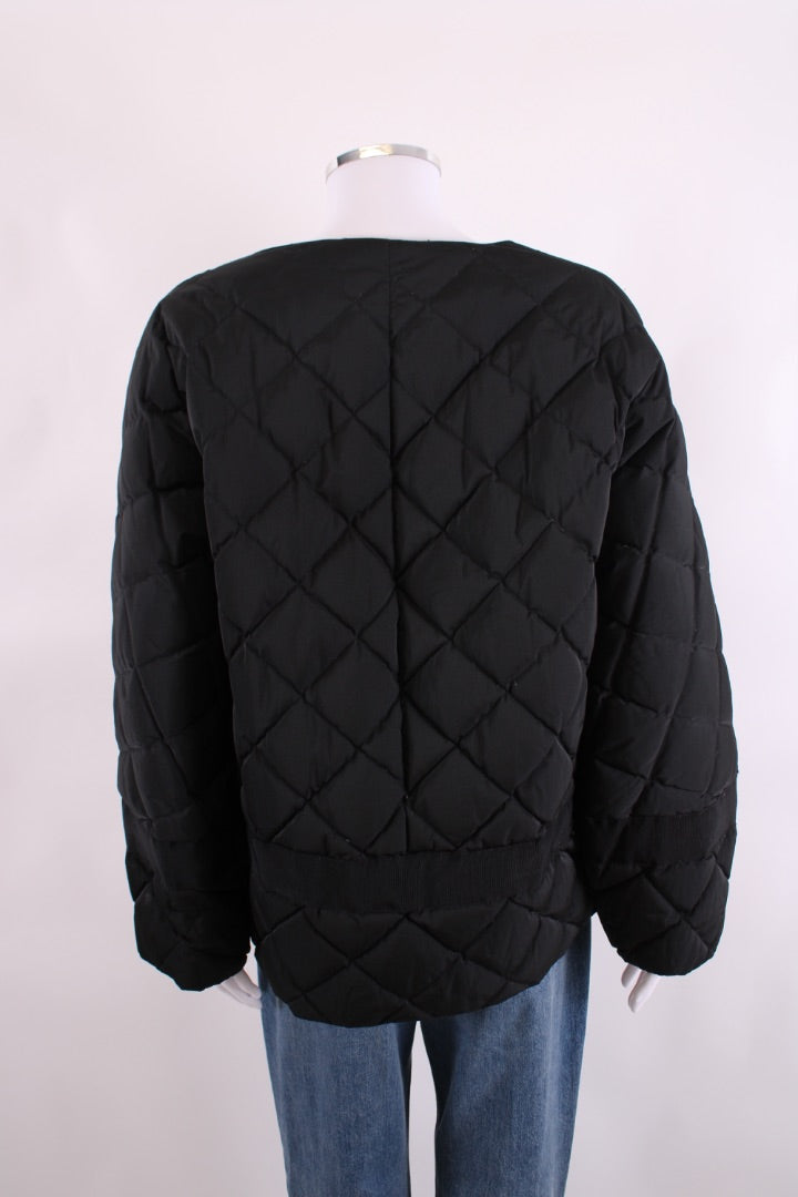 Giambattista Valli Quilted Jacket Black M