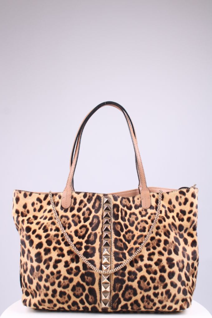 Valentino Vavavoom Tote Leopard