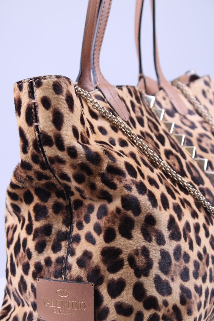Valentino Vavavoom Tote Leopard