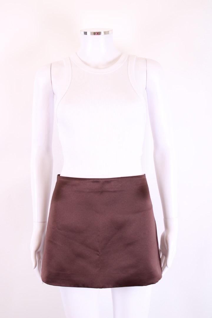 By Keara Mini Skirt Brown 10
