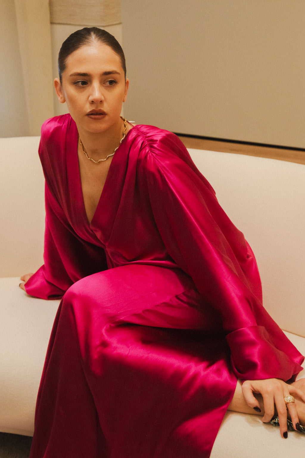 Gucci Evening Dress Fuchsia S