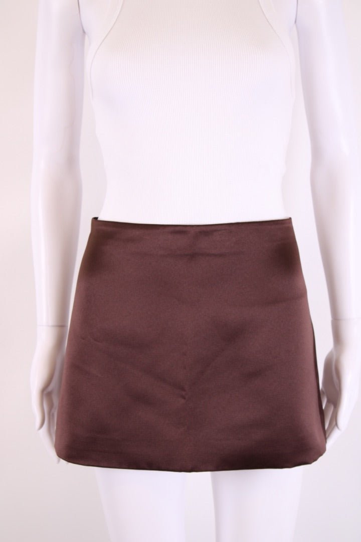 By Keara Mini Skirt Brown 10
