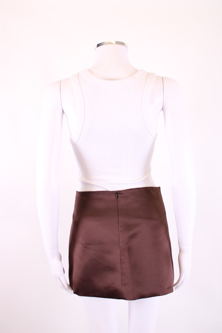 By Keara Mini Skirt Brown 10