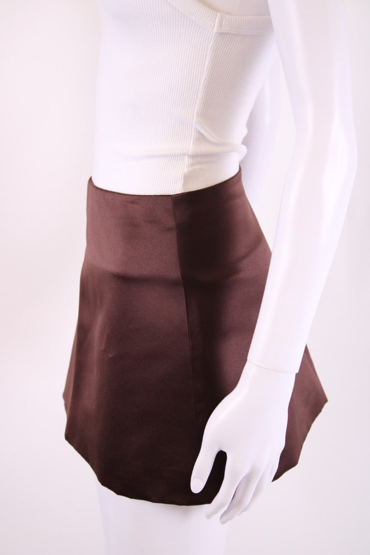 By Keara Mini Skirt Brown 10